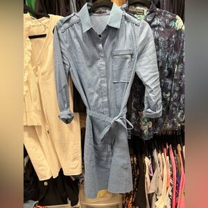 Elie Tahari Light Blue Mini Dress